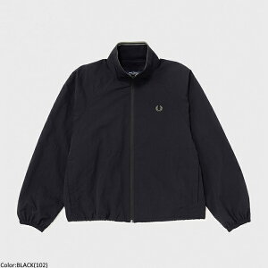 �y2026FW�V��zFRED PERRY �t���b�h�y���[ �����Y �I�[�o�[�T�C�Y�V�F���W���P�b�g �i�C���� �y�� �u���b�N �A�E�^�[ Oversized Shell Jacket�@J3310�@[�|�C���g10�{]