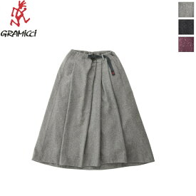 [WINTER SALE 30%OFF] Gramicci グラミチ レディース ウールテールカットスカート WOOL TALECUT SKIRT　G3FW-SK058