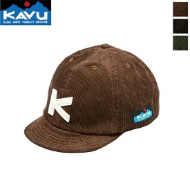 [WINTER SALE 30%OFF] KAVU カブー ユニセックス カブー コードベースボールキャップ コーデュロイ 帽子　19820936