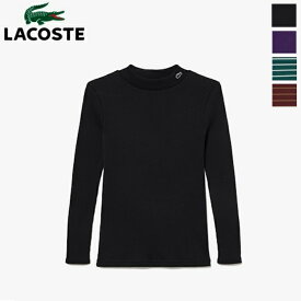 LACOSTE ラコステ レディース モックネックロングスリーブTシャツ　TF299LJ-99　[ポイント10倍]