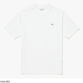 [2024ss新色/再入荷] LACOSTE ラコステ メンズ アウトラインクロッククルーネックTシャツ 半袖　TH5830-99　TH5582-99　[ポイント10倍]