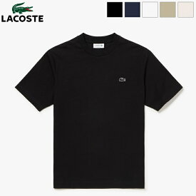 [2024ss新色/再入荷] LACOSTE ラコステ メンズ アウトラインクロッククルーネックTシャツ 半袖　TH5830-99　TH5582-99　[ポイント10倍]