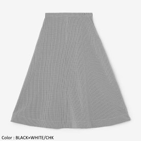 [2024ss新作] Le glazik ル グラジック レディース Aライン フレアスカート ミディ丈スカート FLARED SKIRT　LG-F0057 PCS　[ポイント10倍]