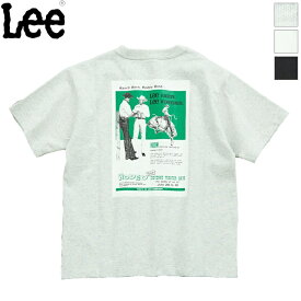 [2024ss新作] Lee リー ベビー キッズ バックプリント オールドアド ショートスリーブTee 半袖Tシャツ【80-100cm】　LK0871　[ポイント10倍]