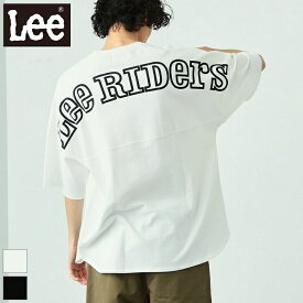 [SUMMER SALE 40%OFF] Lee リー レディース対応 メンズ バックアーチ 半袖Tシャツ クルーネック ルーズフィット　LT3010