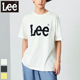 [SUMMER SALE 40%OFF] Lee リー ユニセックス Leeロゴ半袖Tシャツ クルーネック　LT3072