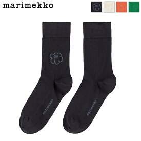 [2024ss新作] marimekko マリメッコ Taipuisa Unikko ソックス ウニッコ フラワーモチーフ 靴下 Socks　52243192728