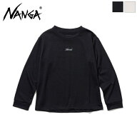 NANGA ナンガ エアフレックス キッズロングスリーブラッシュガード UPF50+対応 軽量 トップス 旅行 キャ…