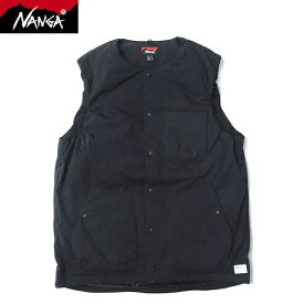 NANGA ナンガ メンズ タキビリップストップインナーダウンベスト TAKIBI RIPSTOP INNER DOWN VEST　ND2241-1B301　[ポイント10倍]