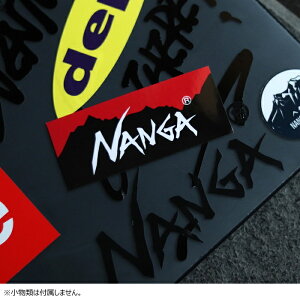 y2025FWēׁzNANGA iK iK SXebJ[ XebJ[`[ V[ ϐ&όH ` 3.9cm×9cm NANGA LOGO STICKER@NA2254-3G514@[|Cg10{]