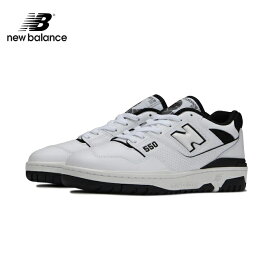 New balance ニューバランス ユニセックス バスケットボールシューズ ローカットスニーカー モノトーンカラー 靴 550 HA1 WHITE/BLACK　BB550HA1　[ポイント10倍]