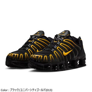 NIKE �i�C�L �����Y �V���b�N�X TL �X�j�[�J�[ �A�C�R���V���[�Y �ʋC�� �C �u���b�N/���j�o�[�V�e�B�S�[���h SHOX TL�@AV3595-013�@[�|�C���g10�{]