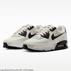 �y2026SS�V��zNIKE �i�C�L ���f�B�[�X �G�A�}�b�N�X 90 �X�j�[�J�[ �����j���O�V���[�Y �C �Z�C��/�t�@���g��/���C�g�{�[��/�u���b�N�@IM3110-101�@[�|�C���g10�{]