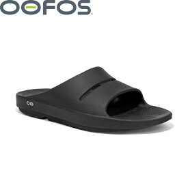 OOFOS ウーフォス ユニセックス ウーアー ブラック リカバリー フットウェア スライドサンダル シューズ 靴 アウトドア スポーツ OOAHH - BLACK　2000020050211　[ポイント10倍]