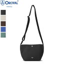ORCIVAL オーシバル オーチバル ユニセックス ライトキャンバス ショルダーポーチ ショルダーバッグ 中 ミディアムサイズ SHOULDER POUCH MEDIUM　OR-H0074 LCV ORH0074LCV　[ポイント10倍]
