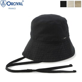 [2024ss新色/再入荷] ORCIVAL オーチバル オーシバル ユニセックス コットンリネン バケットハット 帽子 BUCKET HAT　OR-H0082 TCL　[ポイント10倍]