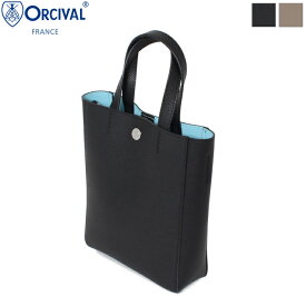 【2025SS新作】ORCIVAL オーシバル オーチバル ユニセックス ダブルフェイスレザー 2WAYトートバッグ LEATHER SHOULDER BAG　OR-H0346 DFT　[ポイント10倍]