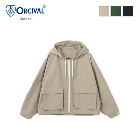 [WINTER SALE 20%OFF] ORCIVAL オーチバル オーシバル レディース ナイロン フードジャケット ZIP JACKET　OR-A0332 ONB