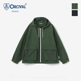 ORCIVAL オーチバル オーシバル メンズ ナイロン フードジャケット NYLON ZIP JACKET　OR-A0333 ONB　[ポイント10倍]