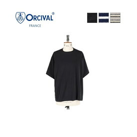 [SUMMER SALE 30%OFF] ORCIVAL オーチバル オーシバル メンズ クルーネック ショートスリーブ プルオーバー 半袖Tシャツ CREW NECK SHORT SLEEVE P.O.　OR-C0228 PTC