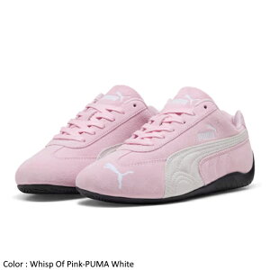 �y2026SS�V�F�zPUMA �v�[�} ���j�Z�b�N�X �X�s�[�h�L���b�g OG �X�j�[�J�[ �V���[�Y �C �h�J �s���N×�z���C�g���S Whisp Of Pink-PUMA White SPEEDCAT OG�@398846_04�@[�|�C���g10�{]