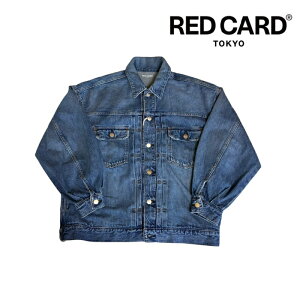 �y2026SS�V��zREDCARD ���b�h�J�[�h ���f�B�[�X �f�j���W���P�b�g �f�j�� �J�W���A�� 72W18601�@[�|�C���g10�{]
