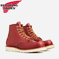 RED WING レッドウィング メンズ 6インチ クラシックモック ワークブーツ レースアップ ショート丈 オロ…