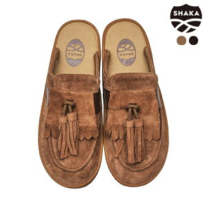 �ySALE 30%OFF�zSHAKA �V���J ���f�B�[�X �L���g�^�b�Z���t�� ���� �~���[�� �T���_�� TASSEL LOAFER MULE PLATFORM�@SK-340�@2025FW�V��