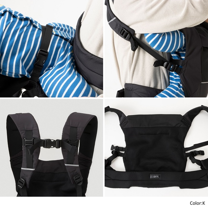 [SUMMER SALE 30%OFF] THE NORTH FACE ザ・ノースフェイス キッズ ベビーコンパクトキャリアー 抱っこ紐 軽量 コンパクト Baby Compact Carrier　NMB82300　日本正規代理店商品 - 3