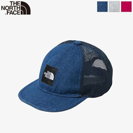 [2024ss新色/再入荷] THE NORTH FACE ザ・ノースフェイス ベビー スクエアロゴメッシュキャップ 帽子 Baby Square Logo Mesh Cap　NNB02000　日本正規代理店商品　[ポイント10倍]