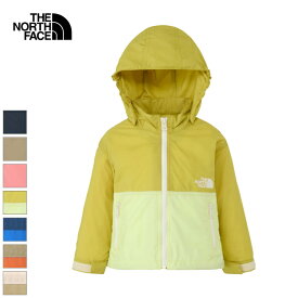 【2026SS新色/再入荷】THE NORTH FACE ザ・ノース・フェイス コンパクトジャケット ウインドブレーカー マウンテンパーカー アウター 通園 アウトドア 出産祝い　ベビー NPB22510　日本正規代理店商品　[ポイント10倍]