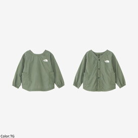THE NORTH FACE ザ・ノース・フェイス ベビー フィールドスモック クルーネック Vネック トップス 前後2WAY B Field Smock　NPB72302　日本正規代理店商品　[ポイント10倍]