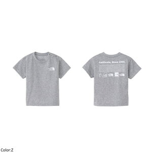 【SALE 20%OFF】THE NORTH FACE ザ・ノース・フェイス ベビー ショートスリーブヒストリカルロゴティー 半袖Tシャツ トップス アウトドア デイリーユース 出産祝い B S/S Historical Logo Tee NTB32356 日