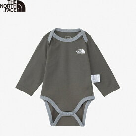 THE NORTH FACE ザ・ノースフェイス ベビー ロングスリーブコットンロンパース 長袖 出産祝い B L/S Cotton Rompers　NTB82353　日本正規代理店商品　[ポイント10倍]