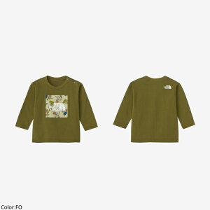 ySALE 20%OFFzTHE NORTH FACE UEm[XEtFCX xr[ OX[uOtBbNXNGASeB[ TVc T gbvX B L/S Graphic Square Logo Tee@NTB82401@{K㗝Xi