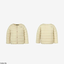 【SALE 30%OFF】THE NORTH FACE ザ・ノース・フェイス ベビー マイクロゼファーカーディガン 中わた入りジャケット 軽量 アウター B Micro Zepher Cardigan　NYB82357　日本正規代理店商品