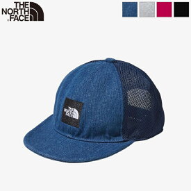 [2024ss新色/再入荷] THE NORTH FACE ザ・ノースフェイス キッズ スクエアロゴメッシュキャップ 帽子 Kids' Square Logo Mesh Cap　NNJ02001　日本正規代理店商品　[ポイント10倍]