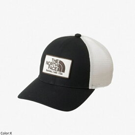 [2024ss新作] THE NORTH FACE ザ・ノースフェイス キッズ トラッカーメッシュキャップ 帽子 Kids' Trucker Mesh Cap　NNJ02405　日本正規代理店商品　[ポイント10倍]