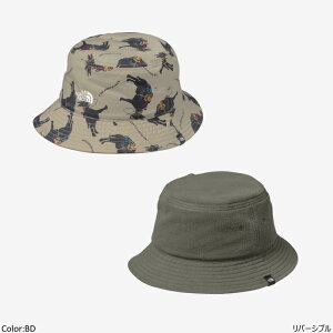 ySALE 30%OFFzTHE NORTH FACE UEm[XEtFCX xr[TCYΉ LbY o[Vut[XoPbgnbg y Xq Kids' Reversible Fleece Bucket Hat@NNJ42407@{K㗝Xi