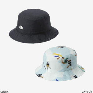 ySALE 30%OFFzTHE NORTH FACE UEm[XEtFCX xr[TCYΉ LbY o[Vut[XoPbgnbg y Xq Kids' Reversible Fleece Bucket Hat@NNJ42407@{K㗝Xi