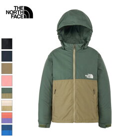 【期間限定SALE：10%OFF+P10倍】THE NORTH FACE ザ・ノース・フェイス コンパクトジャケット ウインドブレーカー マウンテンパーカー アウター 通学 アウトドア キッズ　NPJ22510　日本正規代理店商品　2026SS新色/再入荷