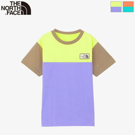 [2024ss新色] THE NORTH FACE ザ・ノースフェイス キッズ ショートスリーブTNFグランドティー 半袖Tシャツ S/S TNF Grand Tee　NTJ32338　日本正規代理店商品　[ポイント10倍]