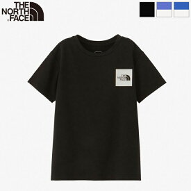 [2024ss新色/再入荷] THE NORTH FACE ザ・ノースフェイス キッズ ショートスリーブスモールスクエアロゴティー 半袖Tシャツ S/S Small Square Logo Tee　NTJ32358　日本正規代理店商品　[ポイント10倍]