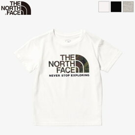[楽天スーパーSALE期間限定：10%OFF] THE NORTH FACE ザ・ノースフェイス キッズ ショートスリーブカモロゴティー 半袖Tシャツ S/S Camo Logo Tee　NTJ32359　日本正規代理店商品