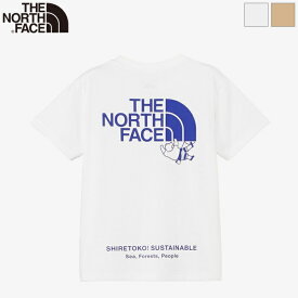 [2024ss新作] THE NORTH FACE ザ・ノースフェイス キッズ ショートスリーブシレトコトコティー 知床トコさん 半袖Tシャツ S/S Shiretoko Toko Tee　NTJ32430ST　日本正規代理店商品　[ポイント10倍]