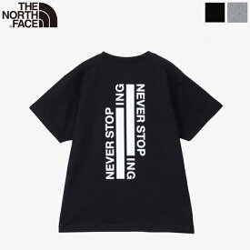 [2024ss新作] THE NORTH FACE ザ・ノースフェイス キッズ ショートスリーブネバーストップ アイエヌジー ティー 半袖Tシャツ トップス S/S NEVER STOP ING Tee　NTJ32435　日本正規代理店商品　[ポイント10倍]