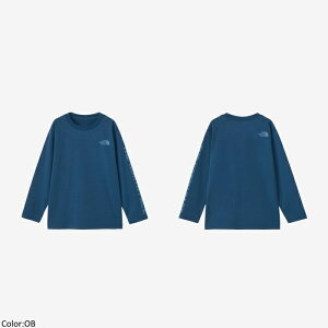 ySALE 20%OFFzTHE NORTH FACE UEm[XEtFCX LbY OX[uX[uSeB[ TVc T gbvX L/S Sleeve Logo Tee@NTJ82413@{K㗝Xi