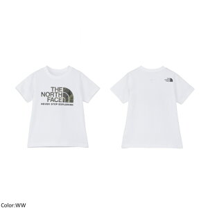 ySALE 20%OFFzTHE NORTH FACE UEm[XEtFCX LbY V[gX[uJSeB[ TVc gbvX AEghA fC[[X S/S Camo Logo Tee@NTJ32359@{K㗝Xi