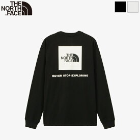 THE NORTH FACE ザ・ノースフェイス ユニセックス ロングスリーブバックスクエアロゴティー 長袖Tシャツ ロンT L/S Back Square Logo Tee　NT82333　2023秋冬モデル　日本正規代理店商品　[ポイント10倍]