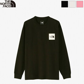 THE NORTH FACE ザ・ノースフェイス ユニセックス ロングスリーブスクエアロゴティー 長袖Tシャツ ロンT L/S Square Logo Tee　NT82334　日本正規代理店商品　[ポイント10倍]